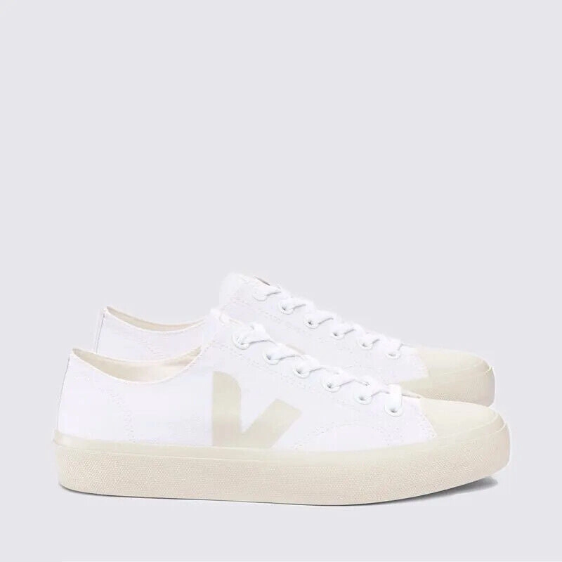 Veja Wata II Low PL0101401A Sneakers Women's White Pierre Canvas Comfort Shoes