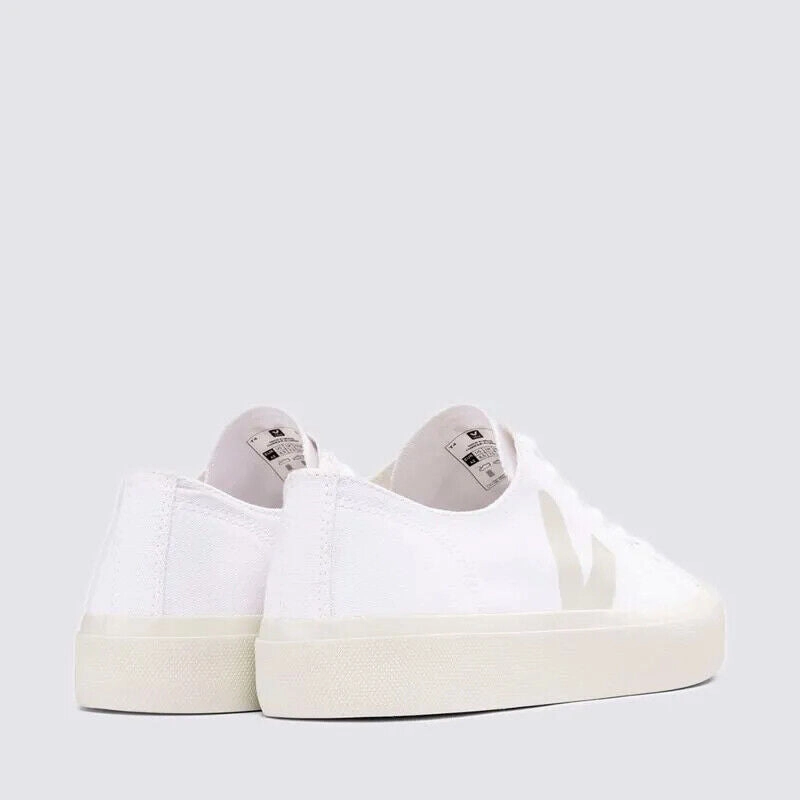 Veja Wata II Low PL0101401A Sneakers Women's White Pierre Canvas Comfort Shoes