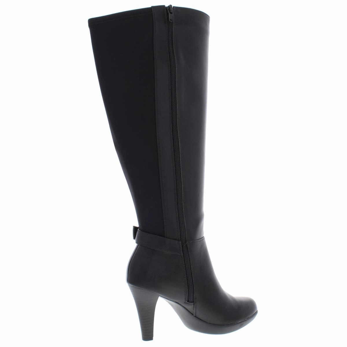 Vennuss Womens Wide Calf Over-The-Knee Boots
