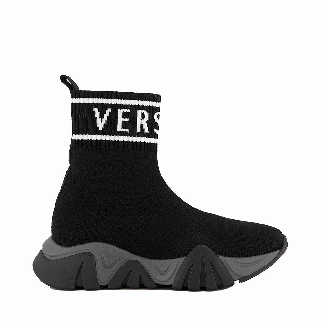 Versace Squalo High Top Sneakers Discount Girls Shoes with deals