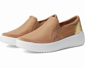 Vionic Kearny I8680L1200 Sneaker Women's 10 Brown Leather Platform Shoes KHD1470 Womens Athletic Footwear online shop