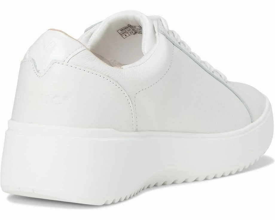 Vionic Kearny Sneakers Women's US 10 White Leather Lace-Up Casual Shoes KHD2516