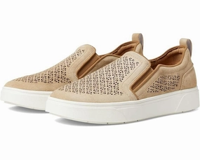 Vionic Kimmie I4686L1-200 Sneakers Women's 9 Tan Perforated Slip On Shoes FZP203 (Beige,9) Womens Athletic Footwear online shop