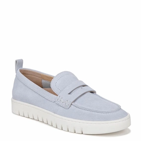 Vionic Uptown Slip-on I6609L1-402 Women's US 9 Blue Suede Comfort Loafers VDA323 Womens Athletic Footwear online shop