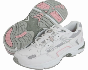 Vionic Walker Sneakers Women's US 7 White Leather Lace Up Athletic Shoes KHD2397 Womens Athletic Footwear online shop
