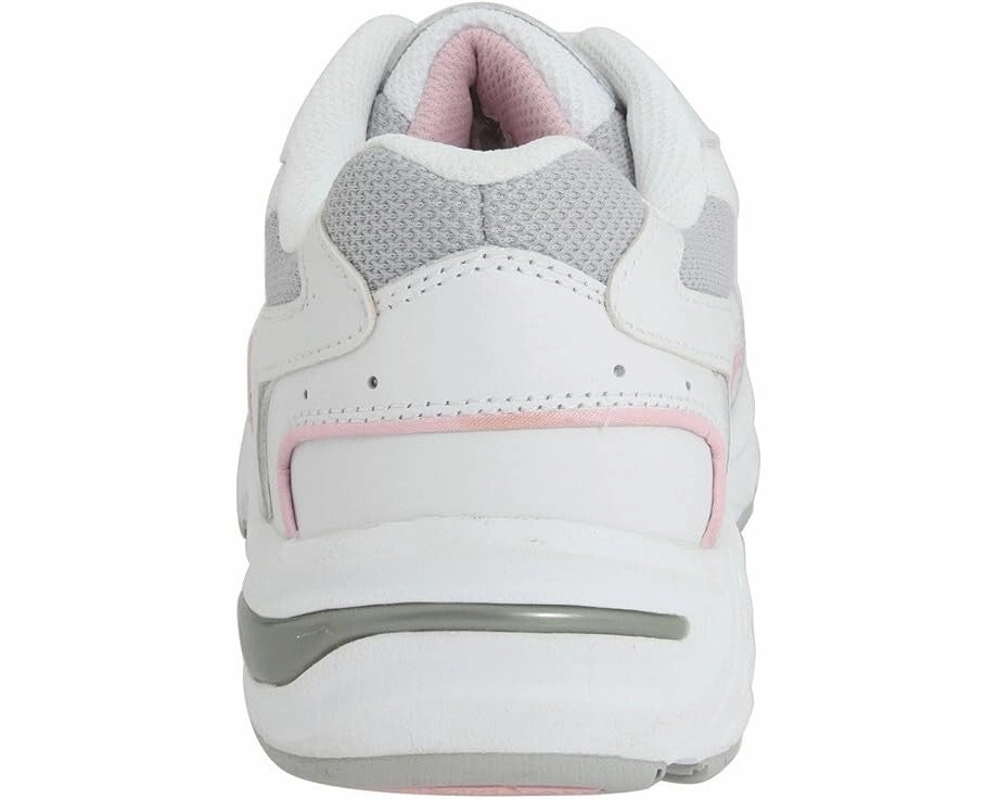 Vionic Walker Sneakers Women's US 7 White Leather Lace Up Athletic Shoes KHD2397