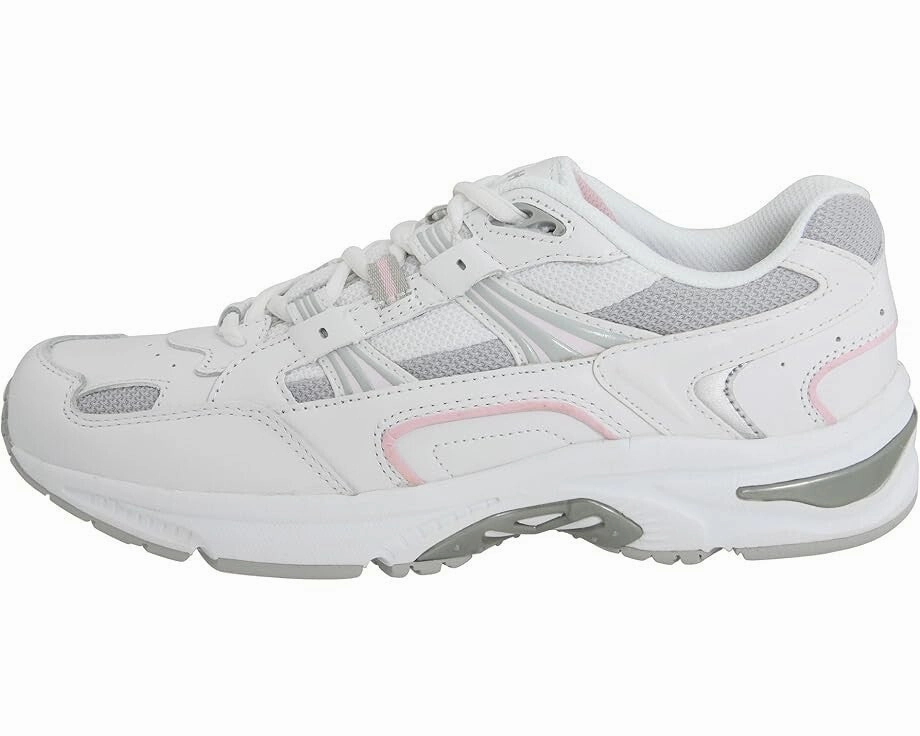 Vionic Walker Sneakers Women's US 7 White Leather Lace Up Athletic Shoes KHD2397
