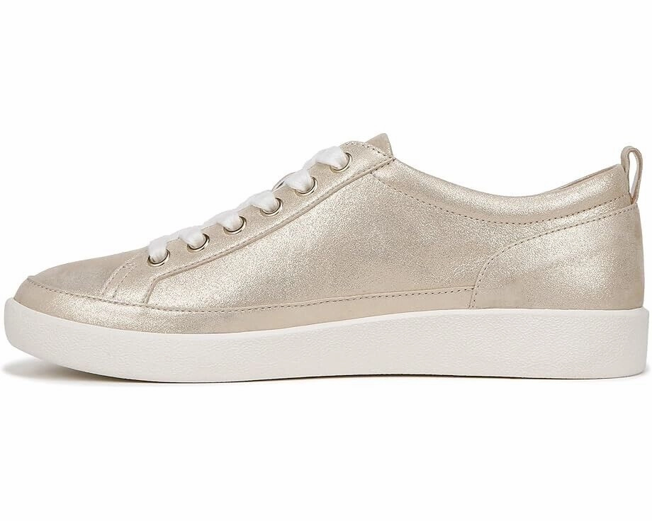 Vionic Winny H7773L5-700 Sneakers Women's US 11 Gold Metal Leather Shoes ZPO2632