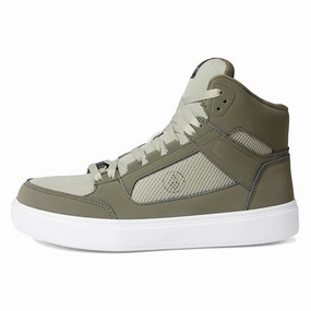 Volcom Evolve Men 11 Olive Gray Suede High-Top EH Comp Toe Workwear Shoes KHD254 Mens Athletic Shoes clearance sale
