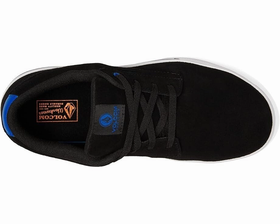 Volcom VM30110 Men's US 7 Black EH Composite Toe Lace Up Work Shoes KHD1937