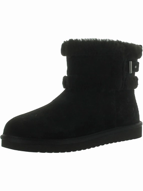 W BARLEE MINI Womens Faux Leather Pull On Winter & Snow Boots Affordable Womens Boots online