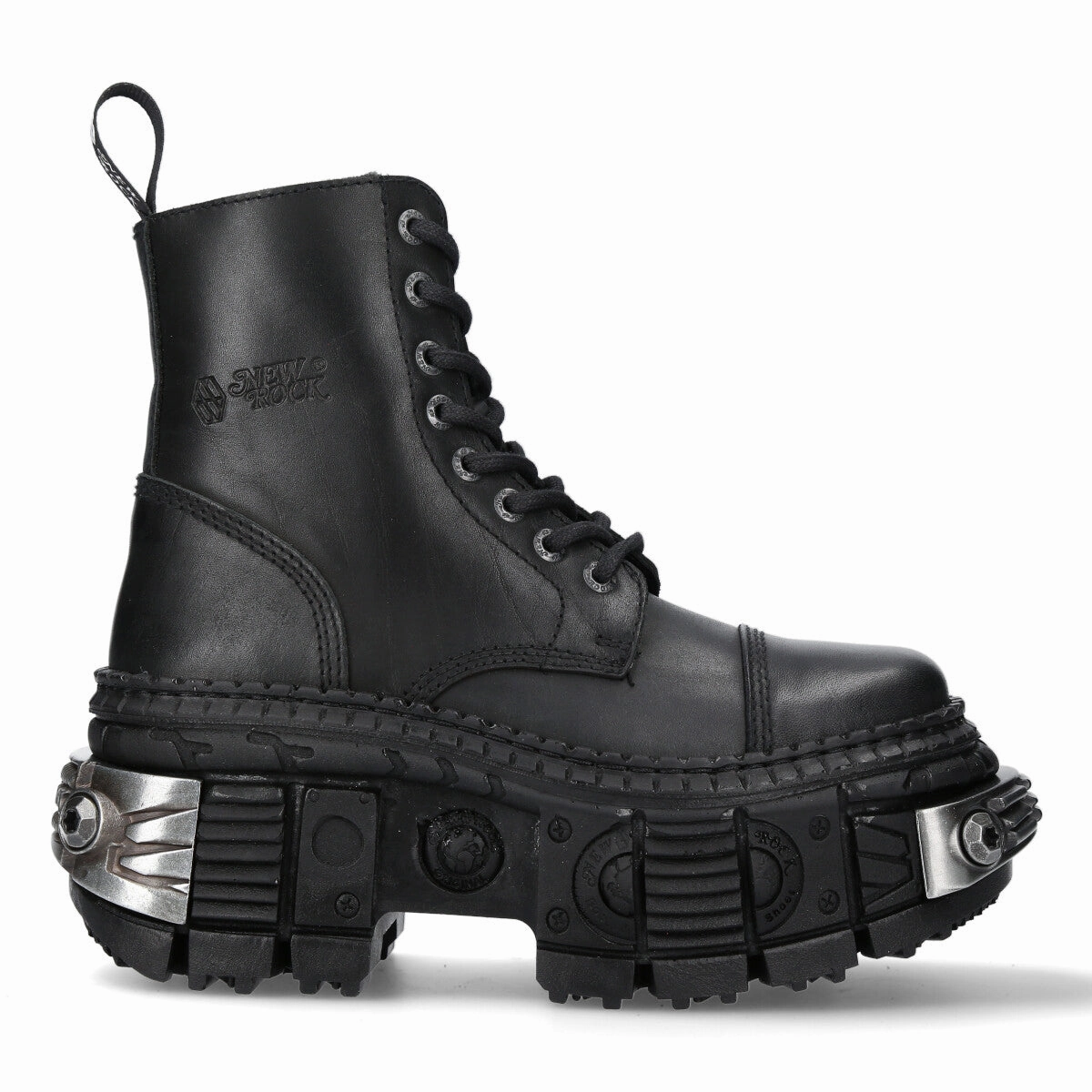 WALL083C-S4 Boots Leather Platform Gothic Sale on Mens Chukka Footwear