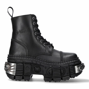 WALL083C-S4 Boots Leather Platform Gothic Sale on Mens Chukka Footwear