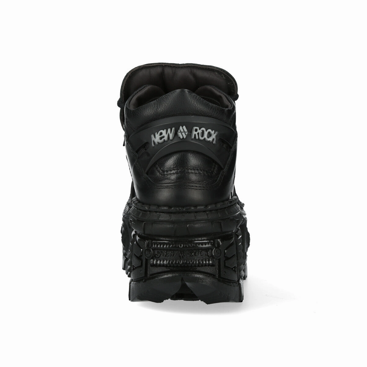 WALL106-S12 Boots Punk Rock Leather Platform