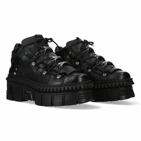 WALL106-S13 Boots Metallic Leather Platform Sale on Mens Chukka Footwear