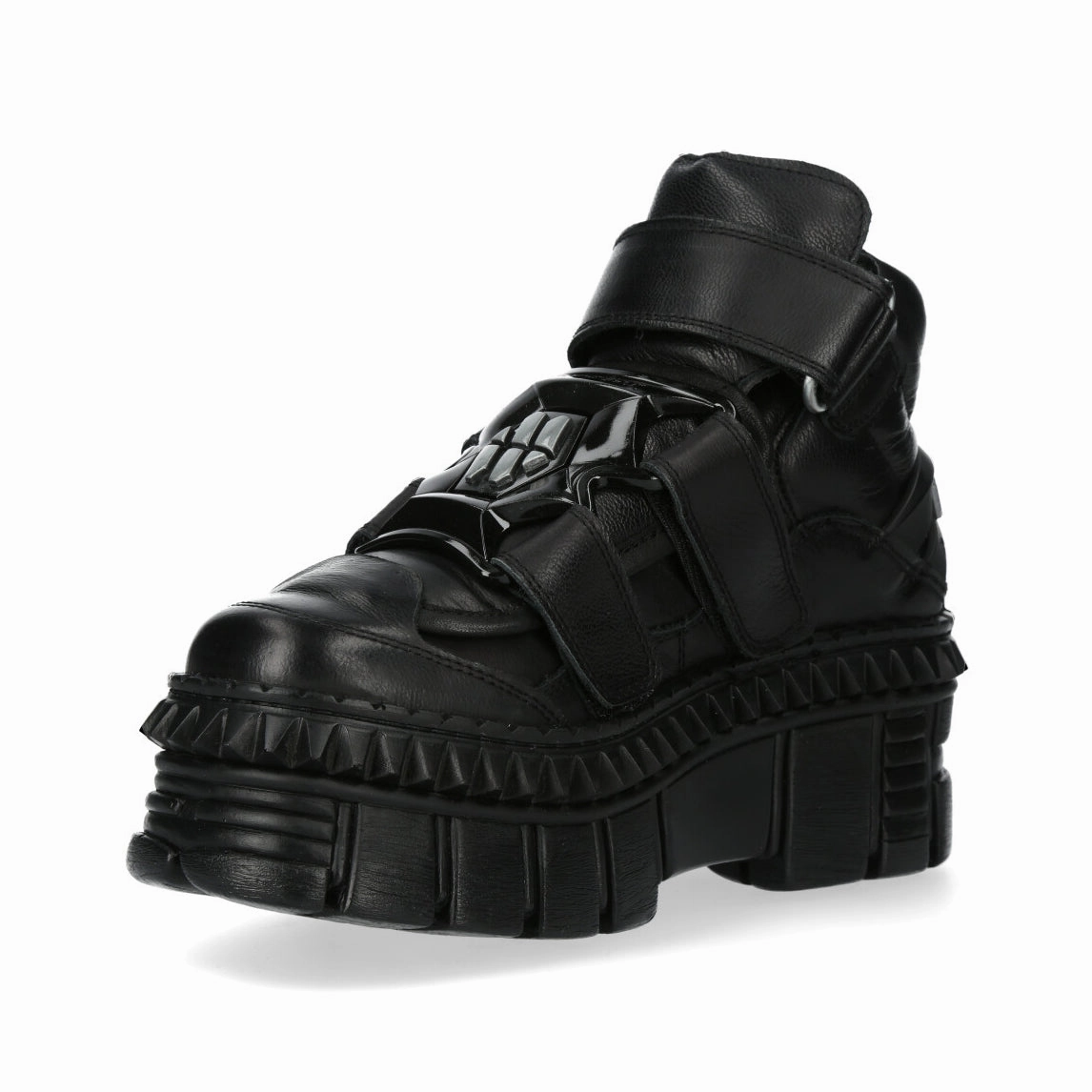 WALL285-S3 Boots Punk Leather Platform Gothic