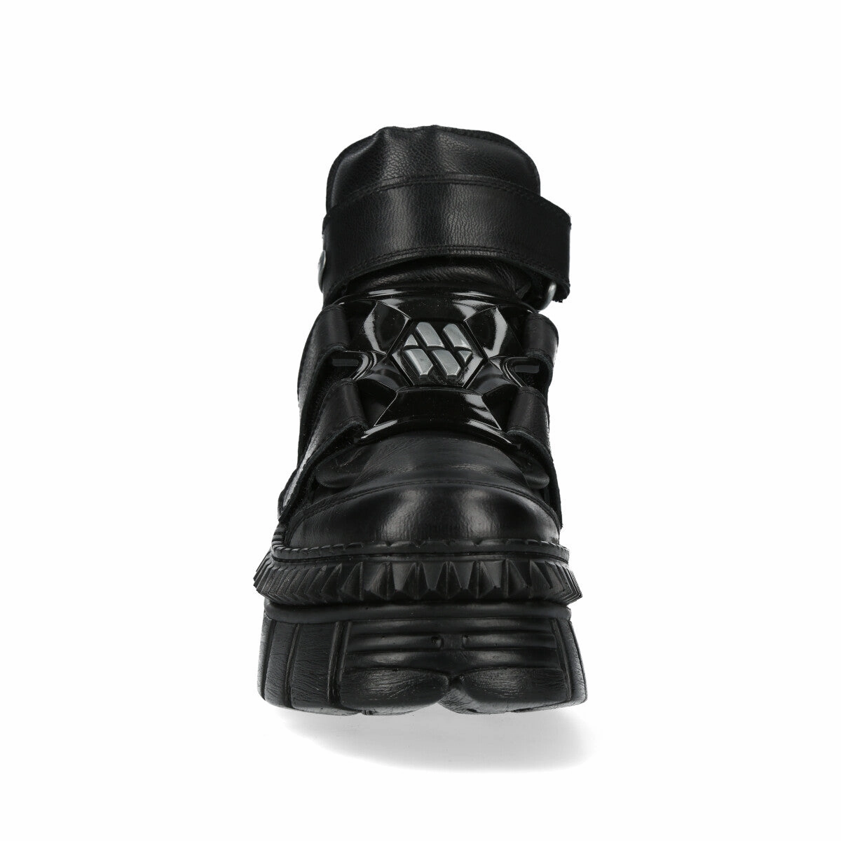WALL285-S3 Boots Punk Leather Platform Gothic