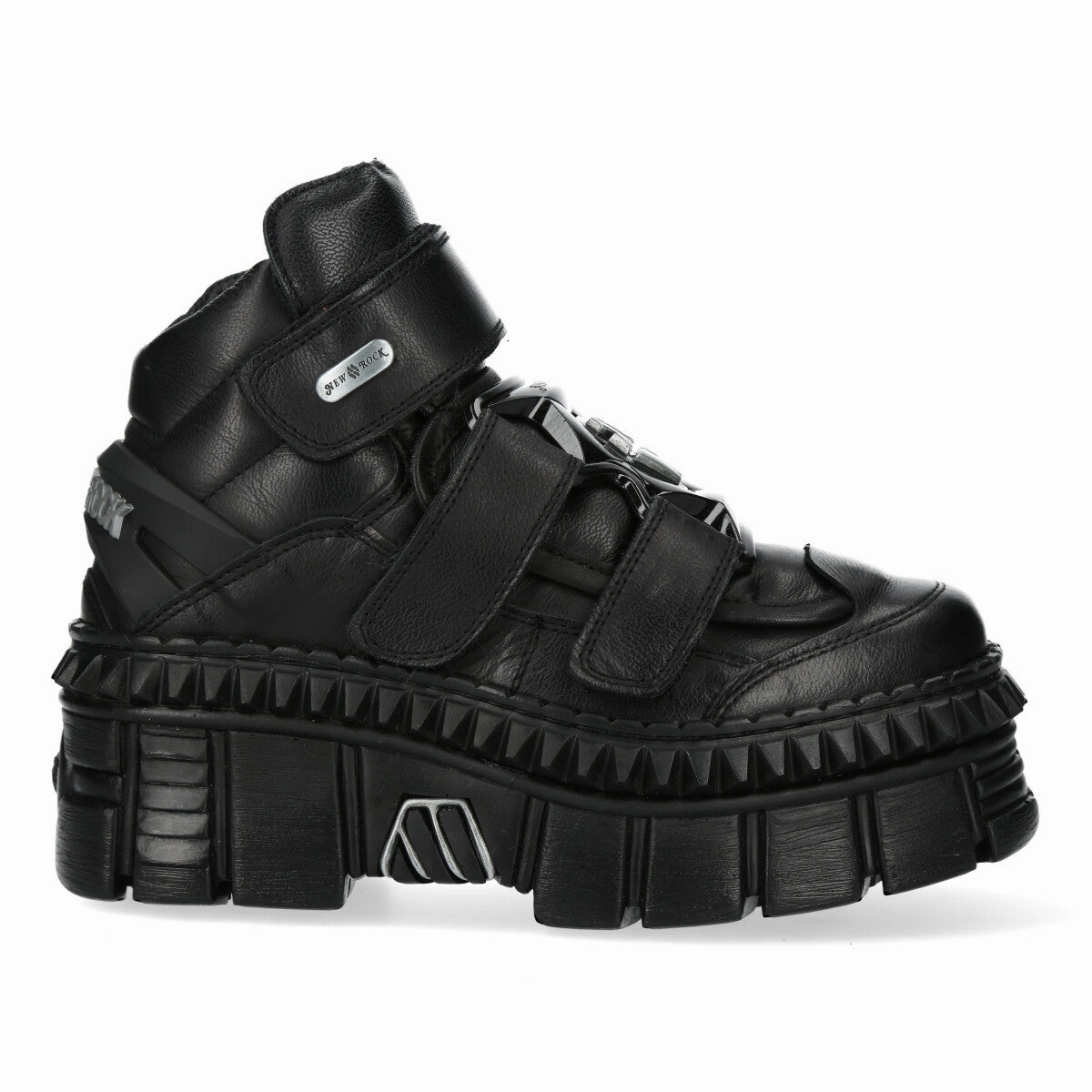 WALL285-S3 Boots Punk Leather Platform Gothic