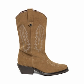 Wallace Boot TAUPE SUEDE Womens Boots & Booties promotion