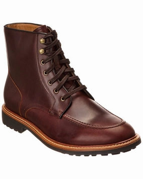Warfield & Grand Apron Toe Leather Boot Sale on Mens Chukka Footwear