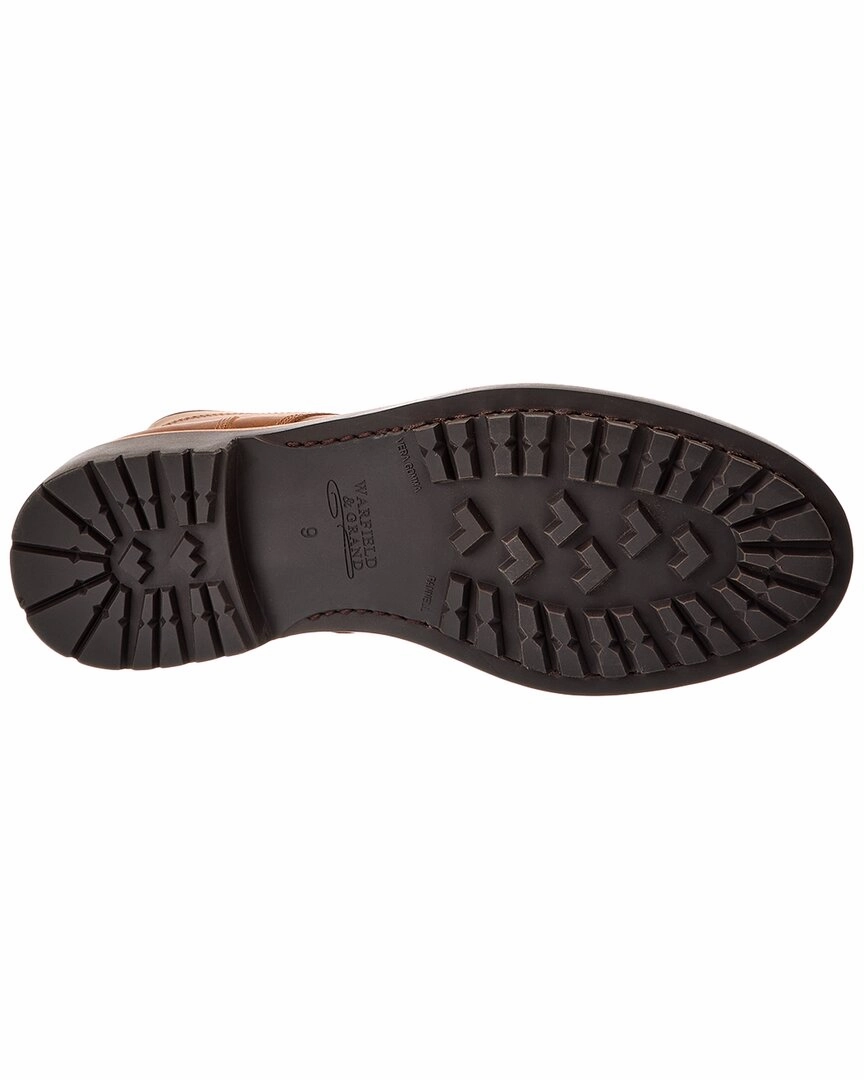Warfield & Grand Cap Toe Leather Boot
