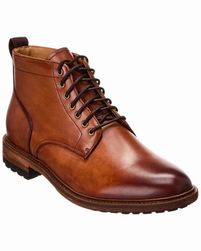 Warfield & Grand Plain Toe Leather Boot Sale on Mens Chukka Footwear