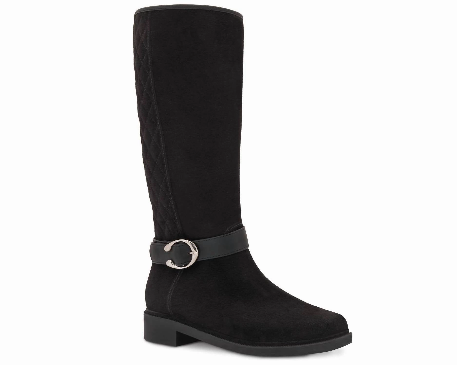 Waterproof Tall Riding Boots In Black Womens Winter & Rain Boots online