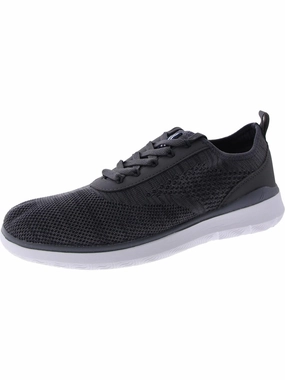 Weiton Mens Lace-Up Manmade Running & Training Shoes Cheap Mens Athletic Sneakers