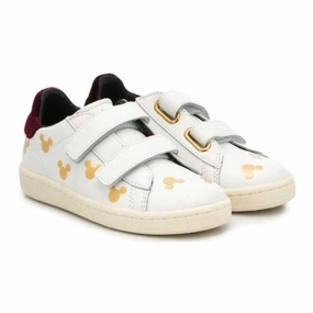 WHITE GOLD MICKEY PRINT SHOES Discount Boys Footwear online