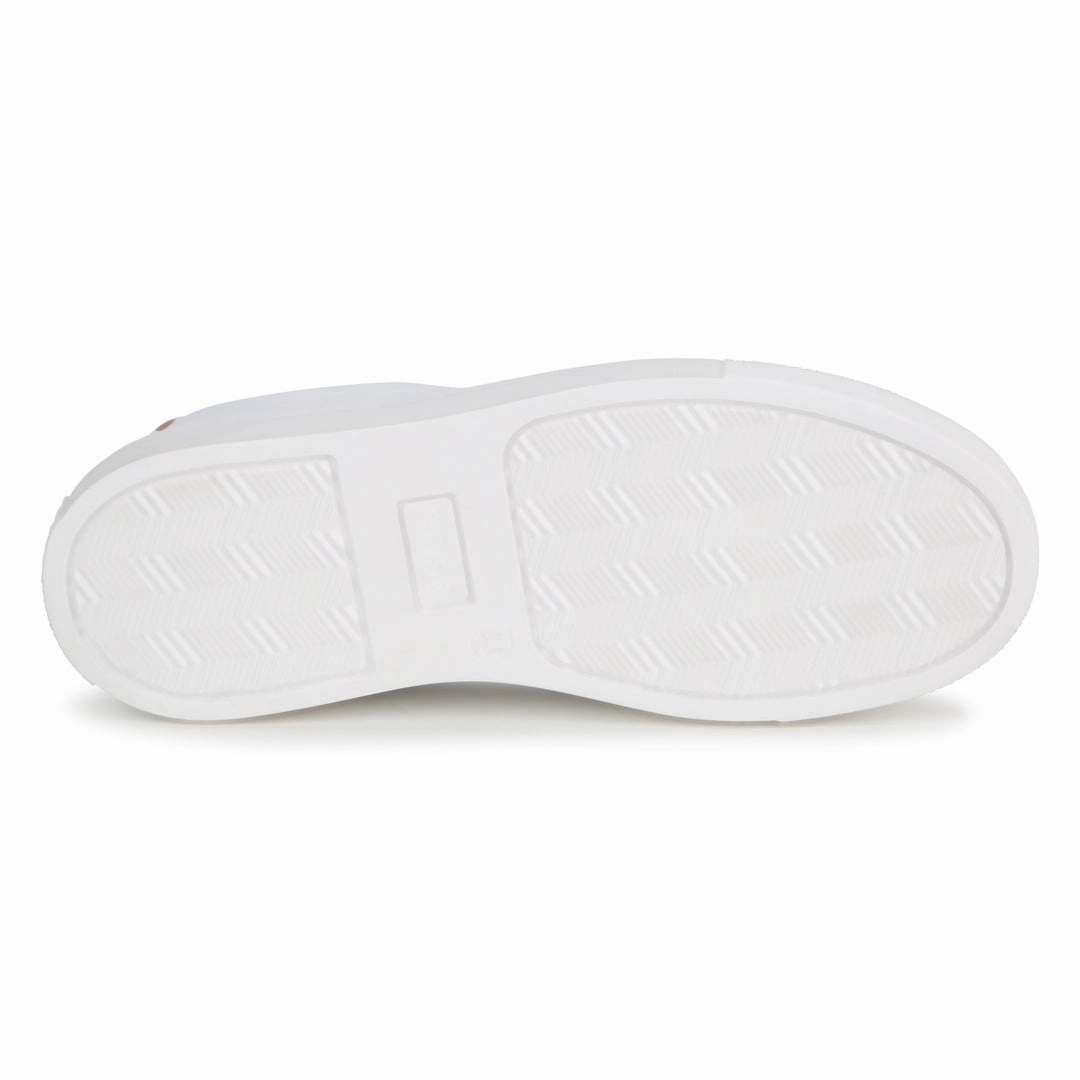White Logo Sneakers