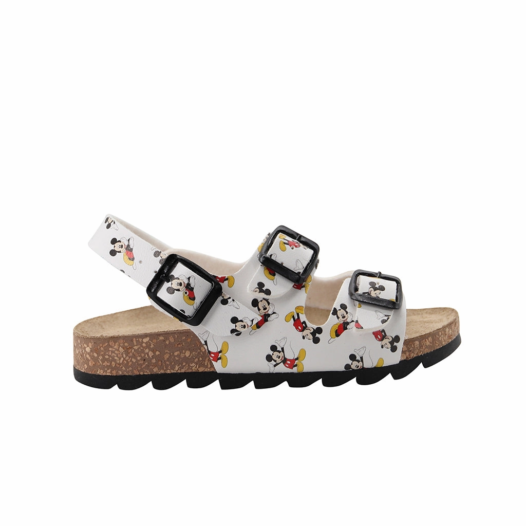 White Mickey Mouse Buckle Sandals Girls Sandals summer sale