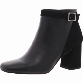 Winnipeg Womens Block Heel Faux Leather Ankle Boots Discount Boots for Women