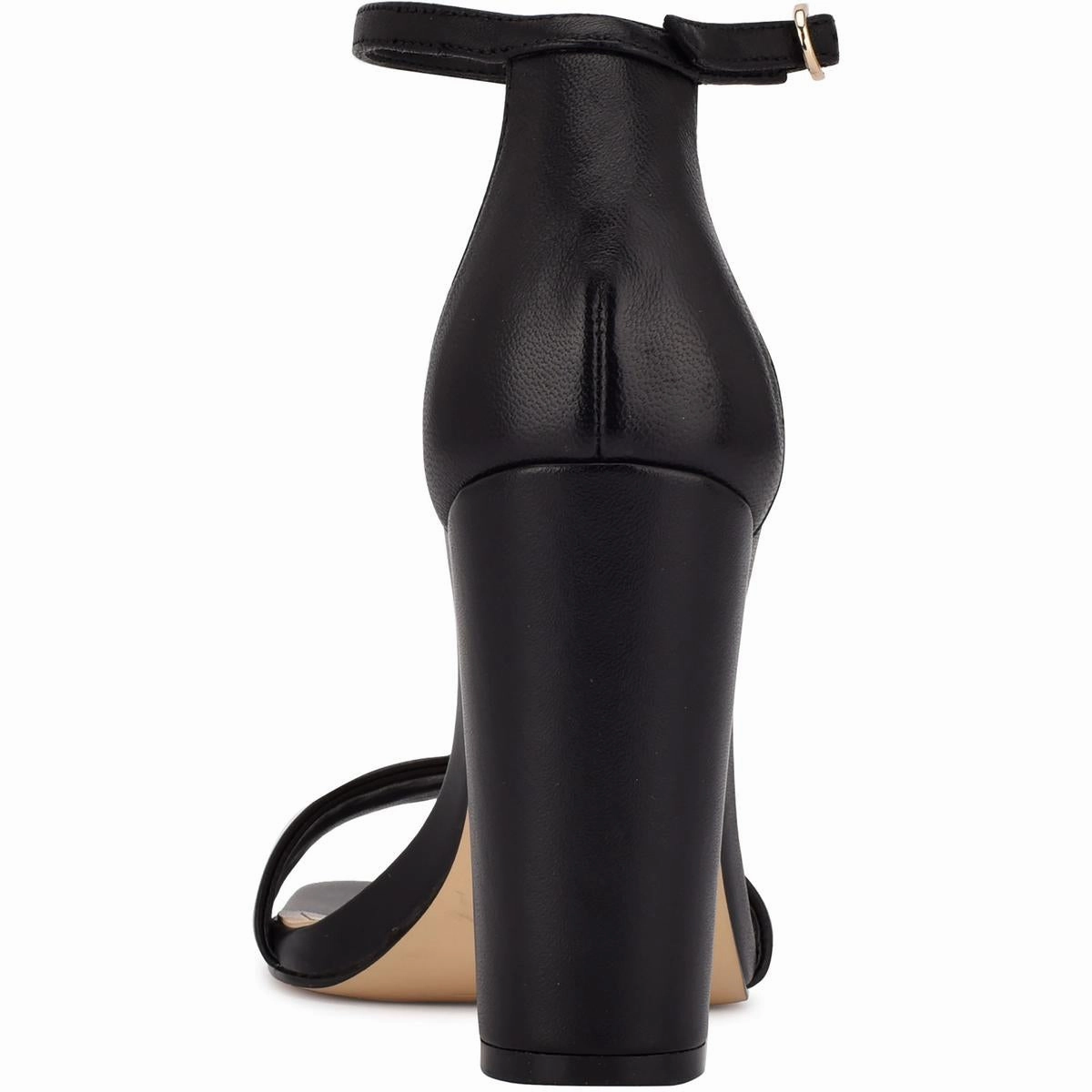 WN Marrie Womens Leather Buckle Ankle Strap