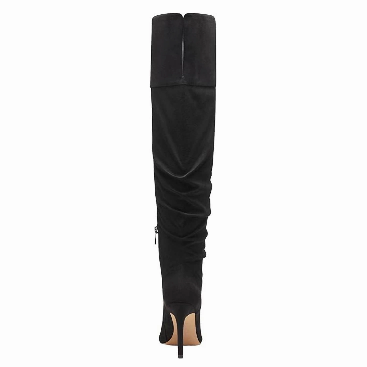 Women Loury Over The Knee Boot In Black