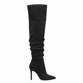 Women Loury Over The Knee Boot In Black Top-rated Womens Boots outlet
