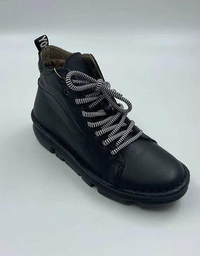 Women's 29602 Lace Up Boot In Black Affordable Womens Boots online