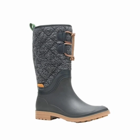 Women's Abigail Winter Boots In Black/white Womens Winter & Rain Boots online