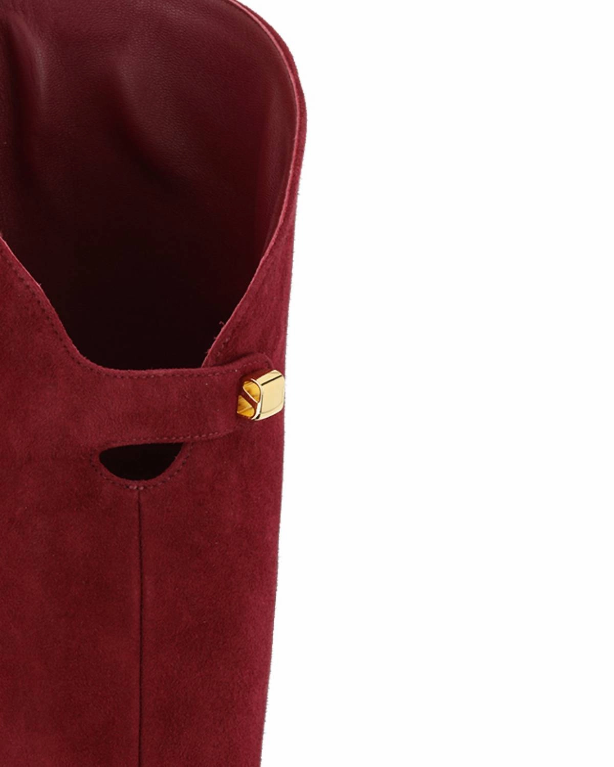 Women's Adry Mid Heel Boots In Burgundy
