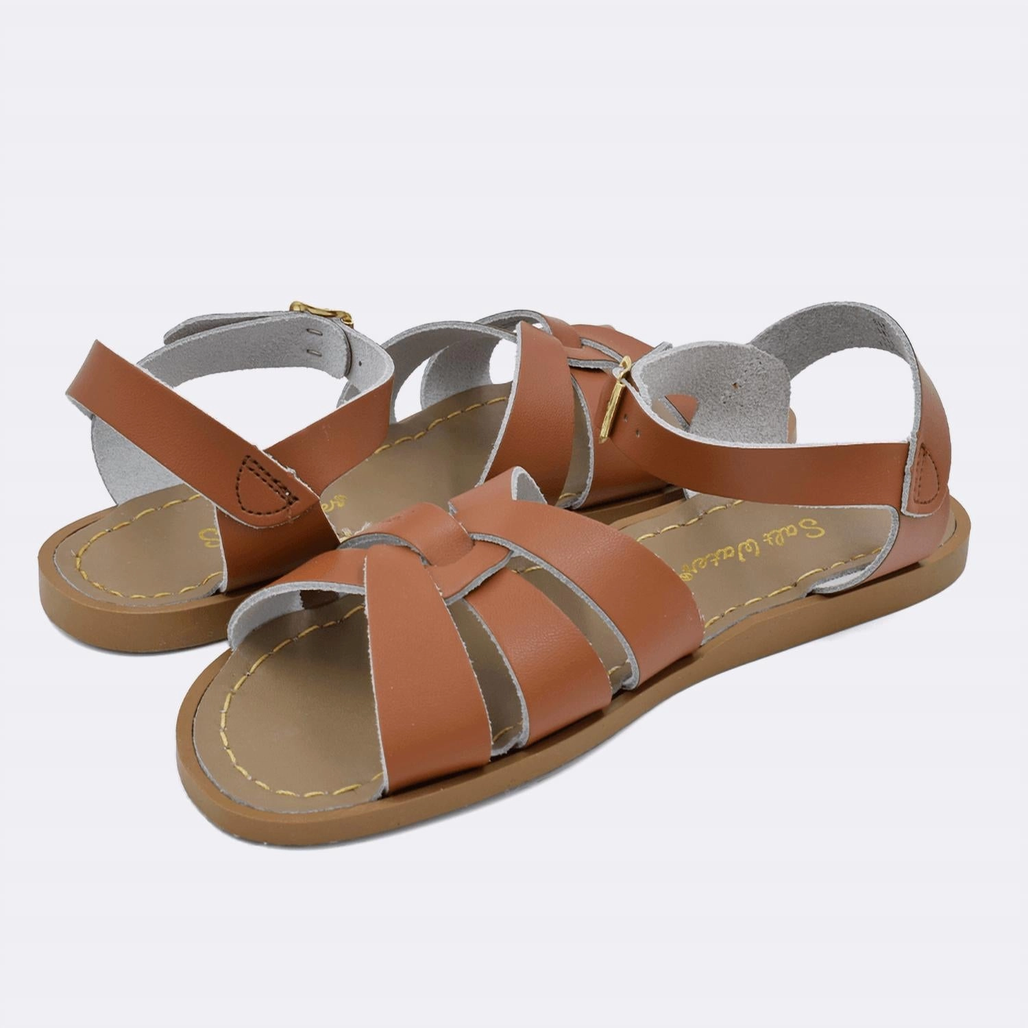 Women's Adult To Infant Original Flat Sandals In Tan
