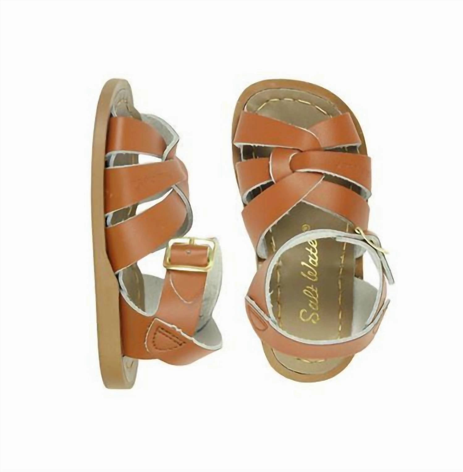 Women's Adult To Infant Original Flat Sandals In Tan