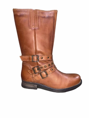 Women's Alisha Knee High Boots In Rich Brown Discount Boots for Women