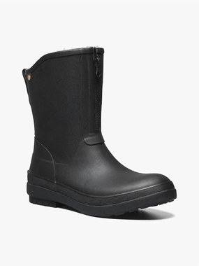 Women's Amanda Plush Ii Zip Waterproof Boots In Black Womens Winter & Rain Boots online
