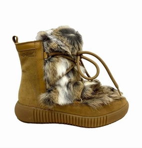 Women's Anet Zip Boot In Beige Suede/rabbit Womens Winter & Rain Boots online