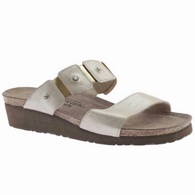 Women's Ashley Slide In Gold Threads Cheap Womens Sandals for sale