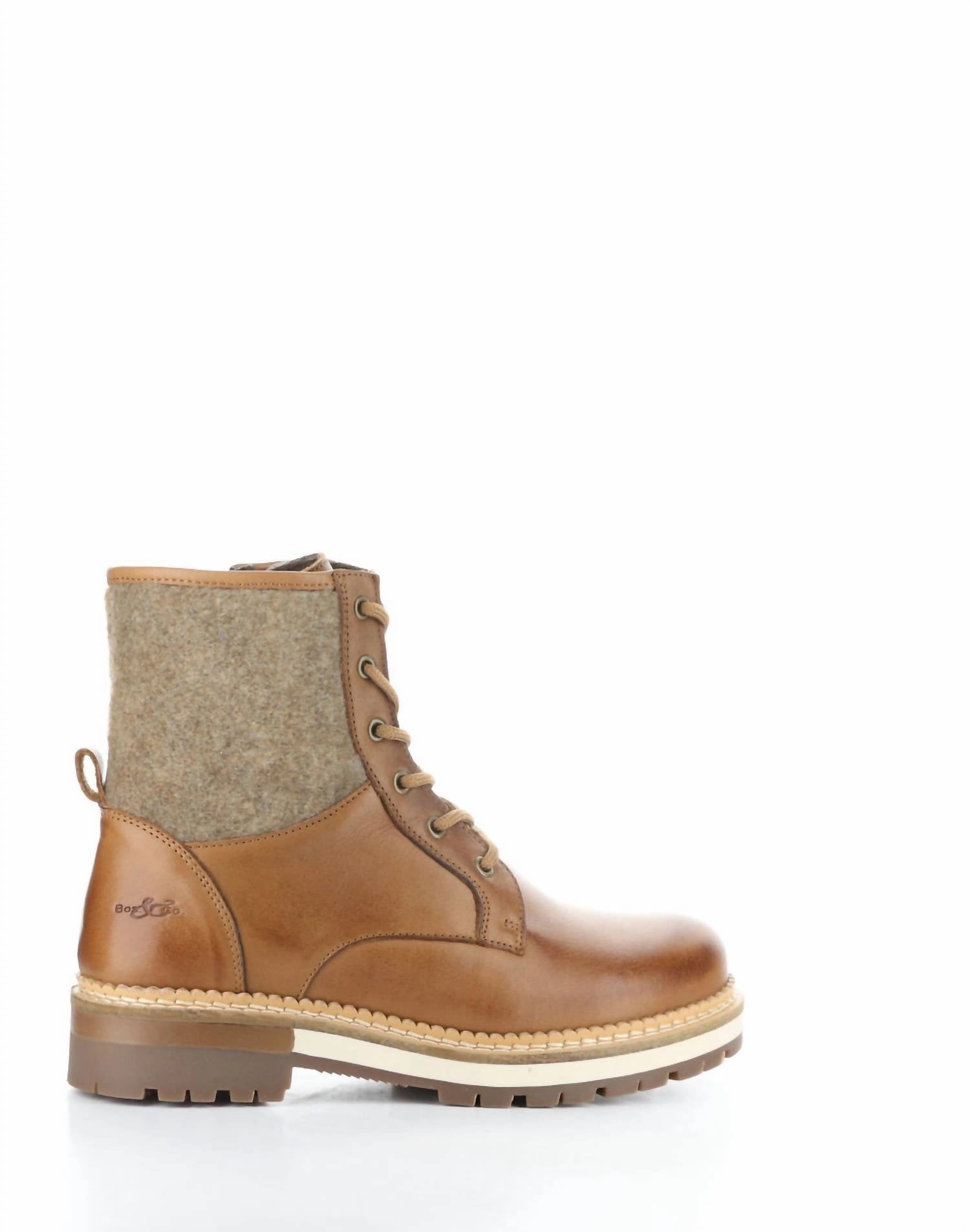 Women's Astra Round Toe Boots In Rich Tan/catanho
