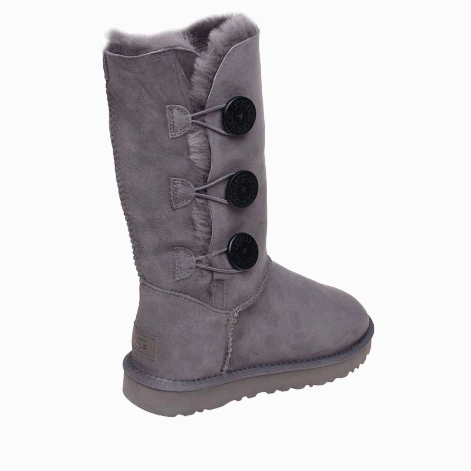 Women's Bailey Button Triplet Boot In Grey