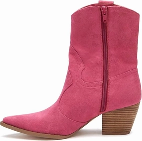 Women's Bambi Boots In Hot Pink Womens Boots sale online