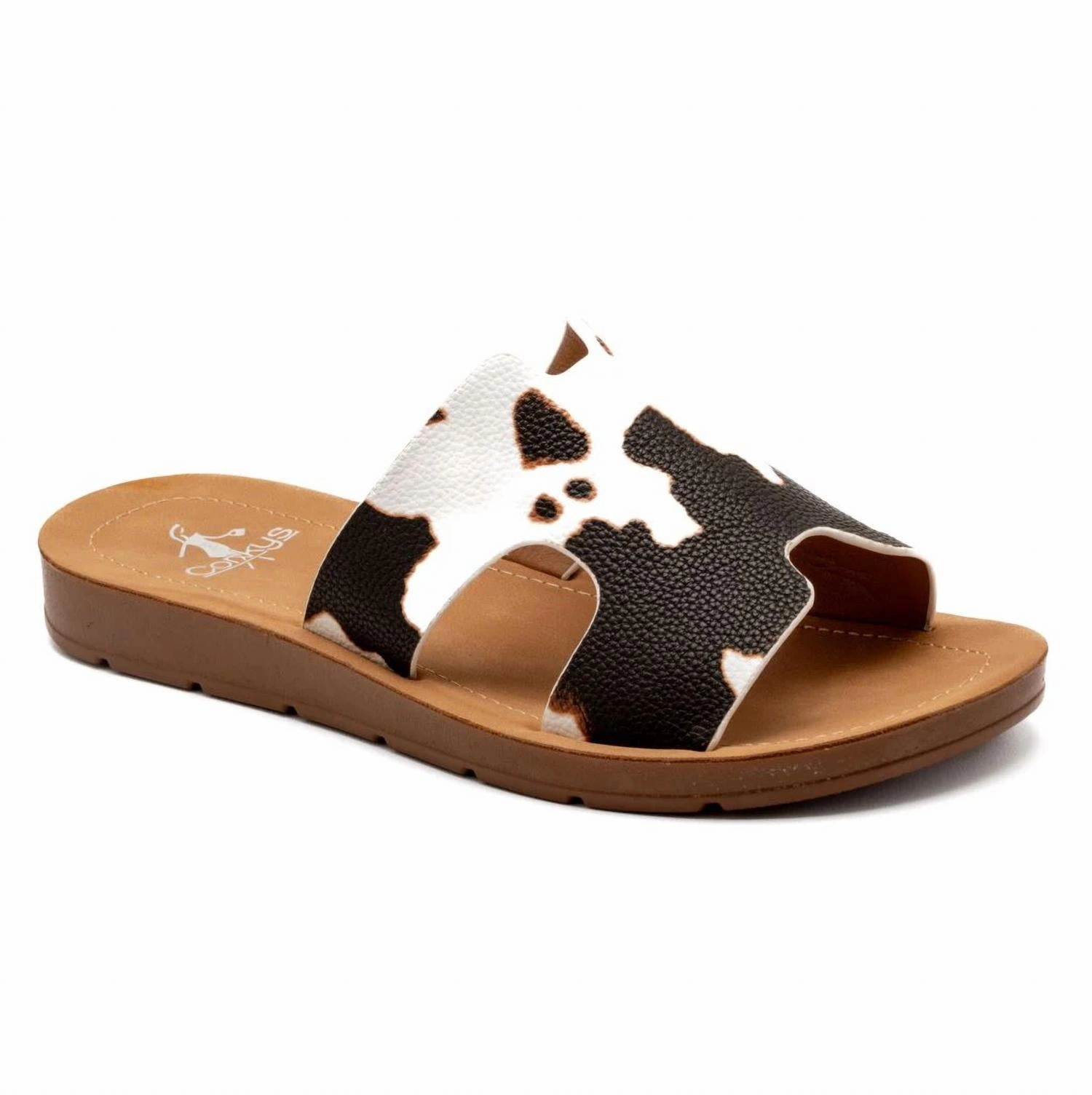 Women's Bogalusa Slide Sandal In Cow Smooth Casual Womens Sandals on sale