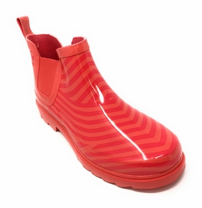 Women's Chevron Print Rubber Rain Shoes Womens Winter & Rain Boots online