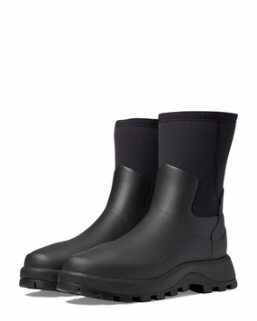 Women's City Explorer Short Rain Boot In Black Womens Winter & Rain Boots online